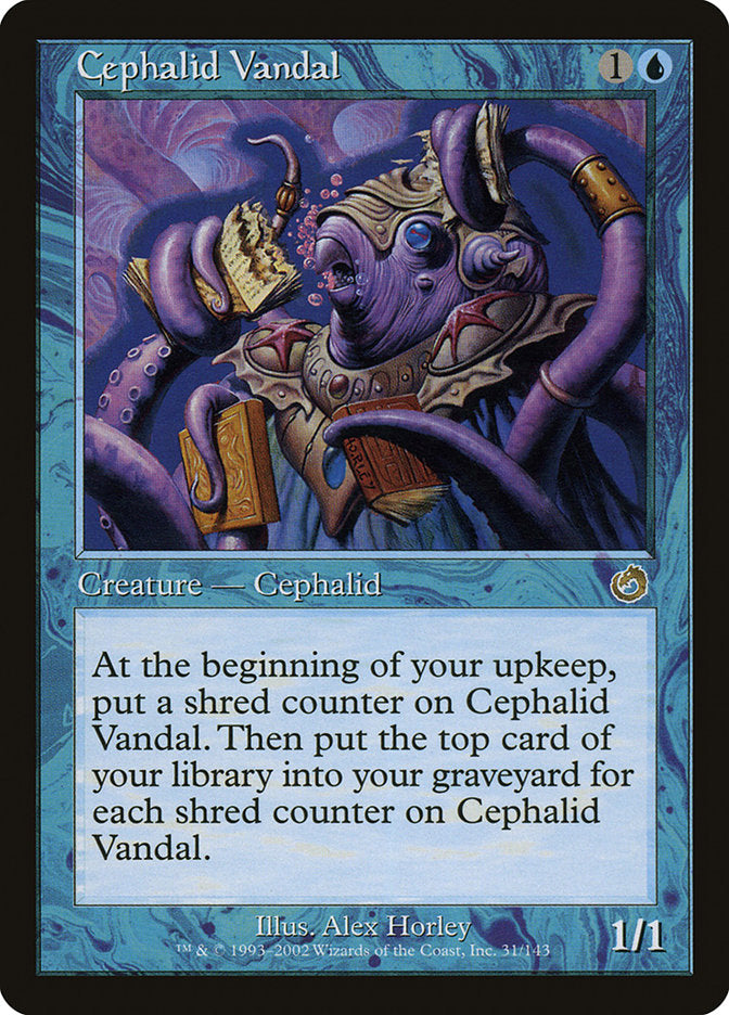 Cephalid Vandal [Torment] | Galaxy Games LLC