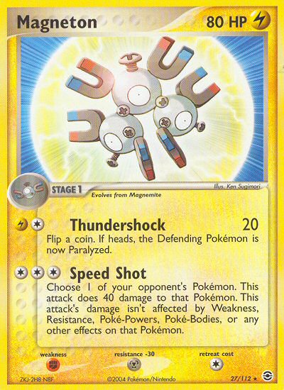 Magneton (27/112) [EX: FireRed & LeafGreen] | Galaxy Games LLC