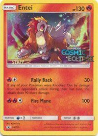 Entei (SM219) (Staff Prerelease Promo) [Sun & Moon: Black Star Promos] | Galaxy Games LLC