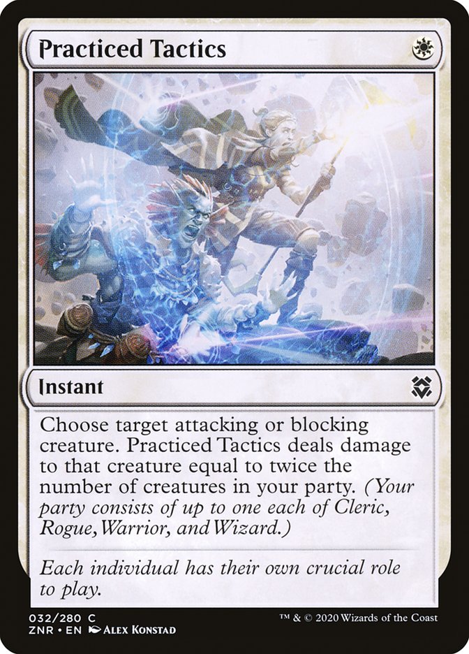 Practiced Tactics [Zendikar Rising] | Galaxy Games LLC