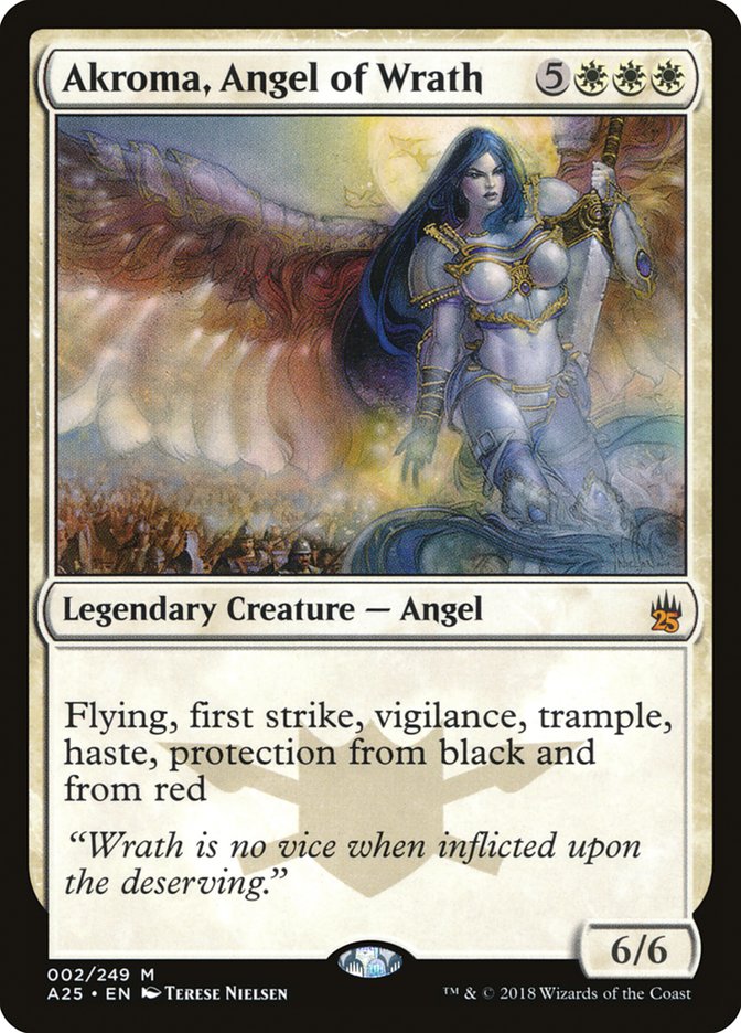 Akroma, Angel of Wrath [Masters 25] | Galaxy Games LLC