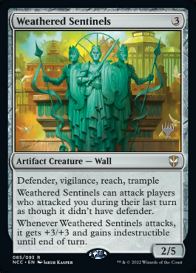 Weathered Sentinels (Promo Pack) [Streets of New Capenna Commander Promos] | Galaxy Games LLC