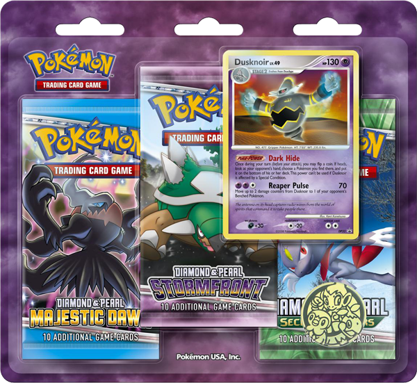 Diamond & Pearl: 3-Pack Blister (Dusknoir) | Galaxy Games LLC