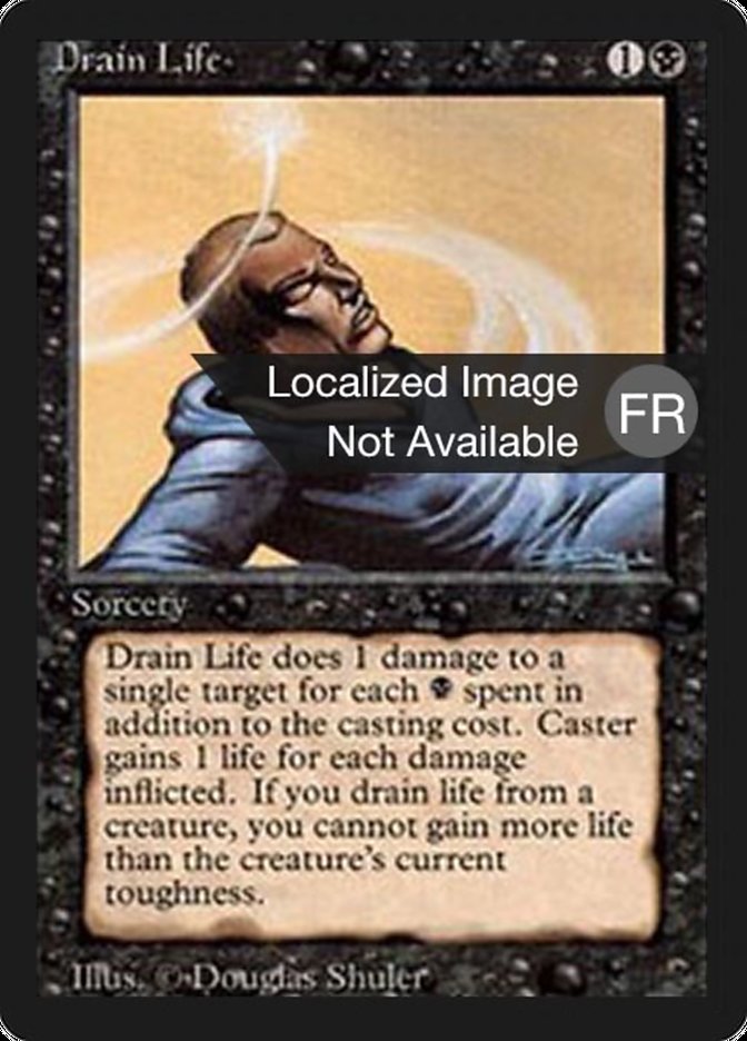 Drain Life [Foreign Black Border] | Galaxy Games LLC