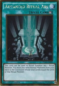 Advanced Ritual Art [PGL2-EN050] Gold Rare | Galaxy Games LLC