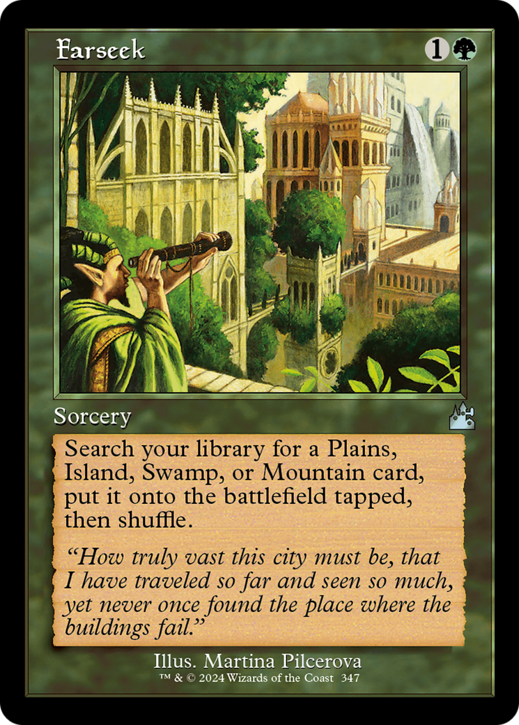 Farseek (Retro Frame) [Ravnica Remastered] | Galaxy Games LLC