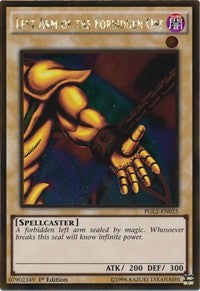 Left Arm of the Forbidden One [PGL2-EN025] Gold Rare | Galaxy Games LLC
