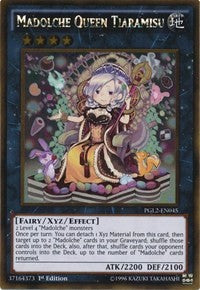 Madolche Queen Tiaramisu [PGL2-EN045] Gold Rare | Galaxy Games LLC