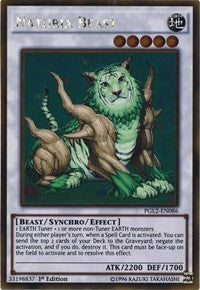 Naturia Beast [PGL2-EN086] Gold Rare | Galaxy Games LLC