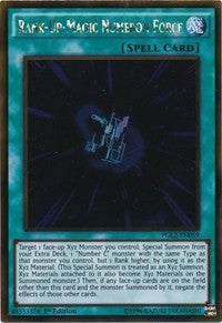 Rank-Up-Magic Numeron Force [PGL2-EN059] Gold Rare | Galaxy Games LLC