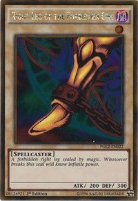 Right Leg of the Forbidden One [PGL2-EN022] Gold Rare | Galaxy Games LLC