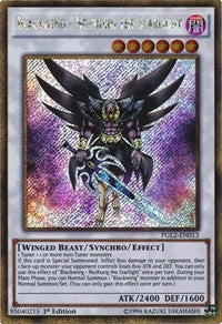 Blackwing - Nothung the Starlight [PGL2-EN013] Gold Secret Rare | Galaxy Games LLC