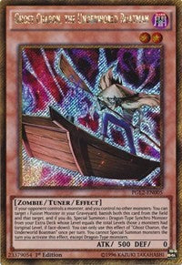 Ghost Charon, the Underworld Boatman [PGL2-EN005] Gold Secret Rare | Galaxy Games LLC