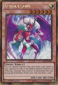 Santa Claws [PGL2-EN021] Gold Secret Rare | Galaxy Games LLC