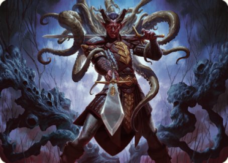 Zevlor, Elturel Exile Art Card (42) [Commander Legends: Battle for Baldur's Gate Art Series] | Galaxy Games LLC