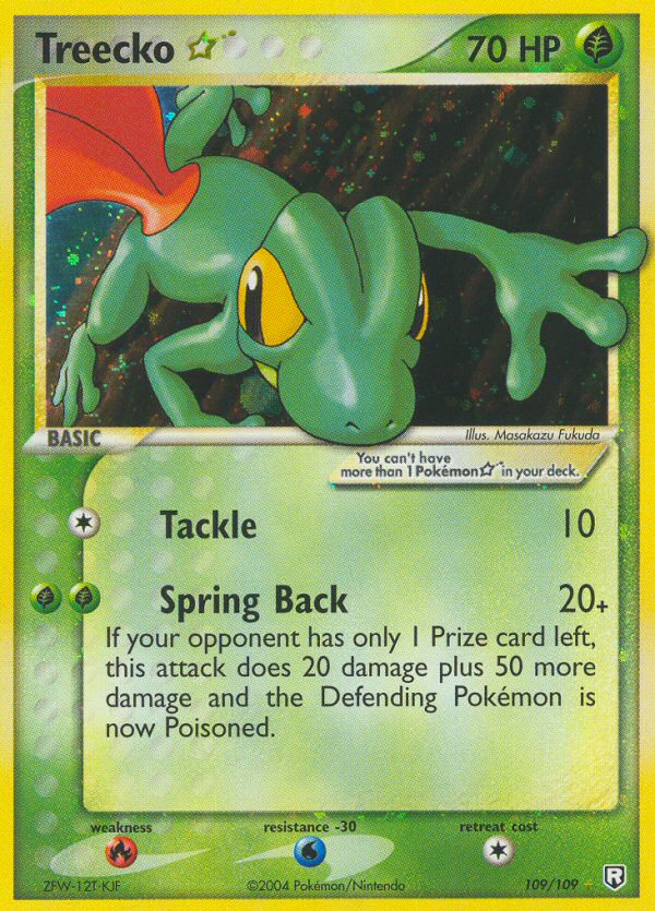 Treecko Star (109/109) [EX: Team Rocket Returns] | Galaxy Games LLC