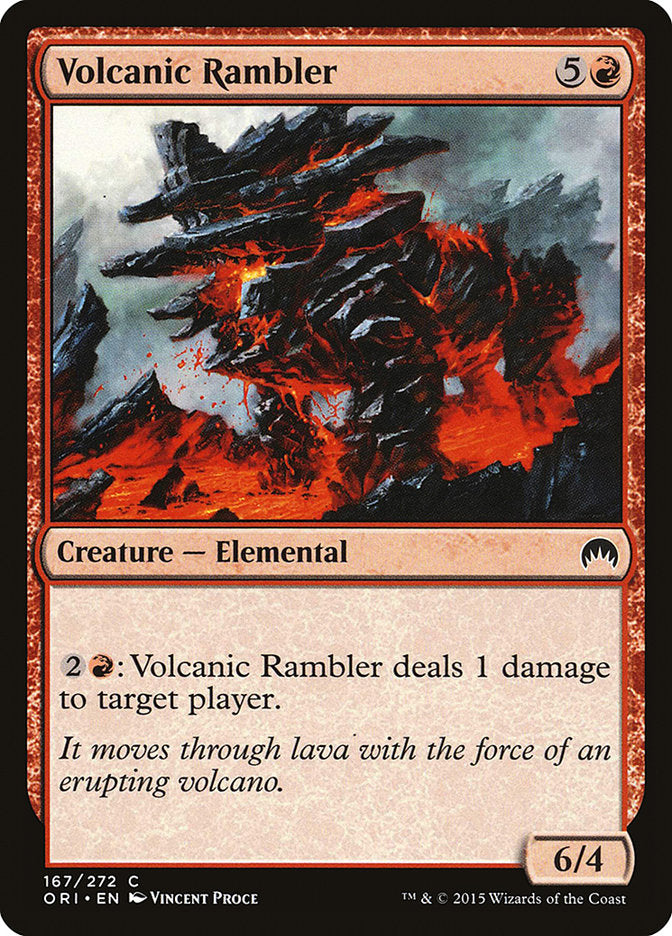 Volcanic Rambler [Magic Origins] | Galaxy Games LLC