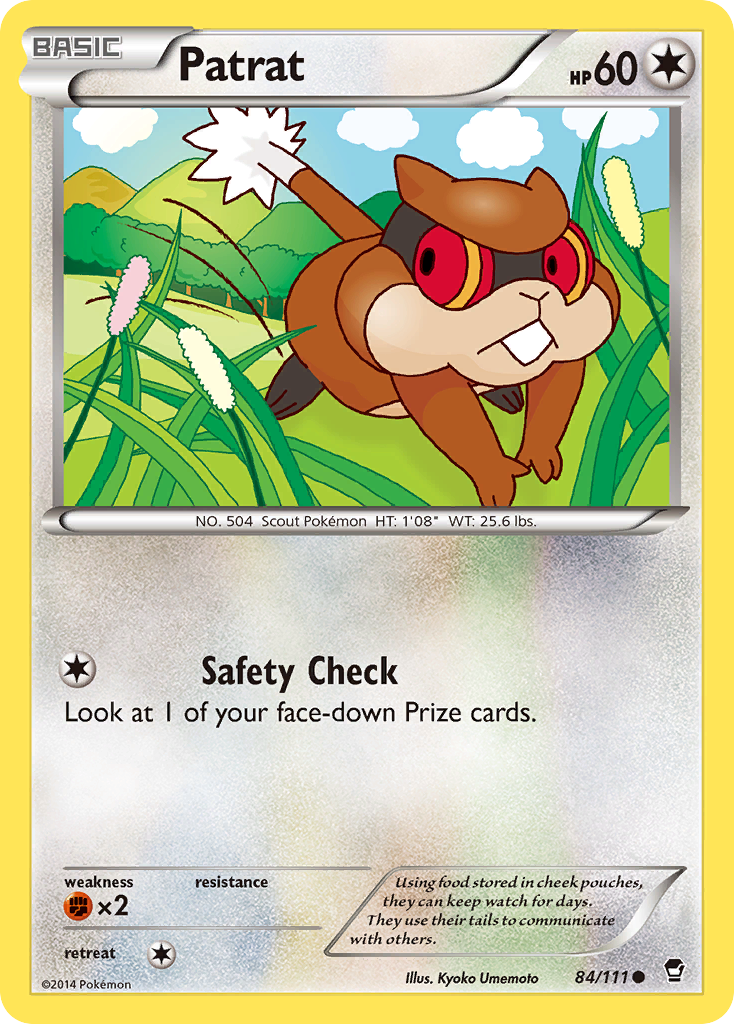 Patrat (84/111) [XY: Furious Fists] | Galaxy Games LLC