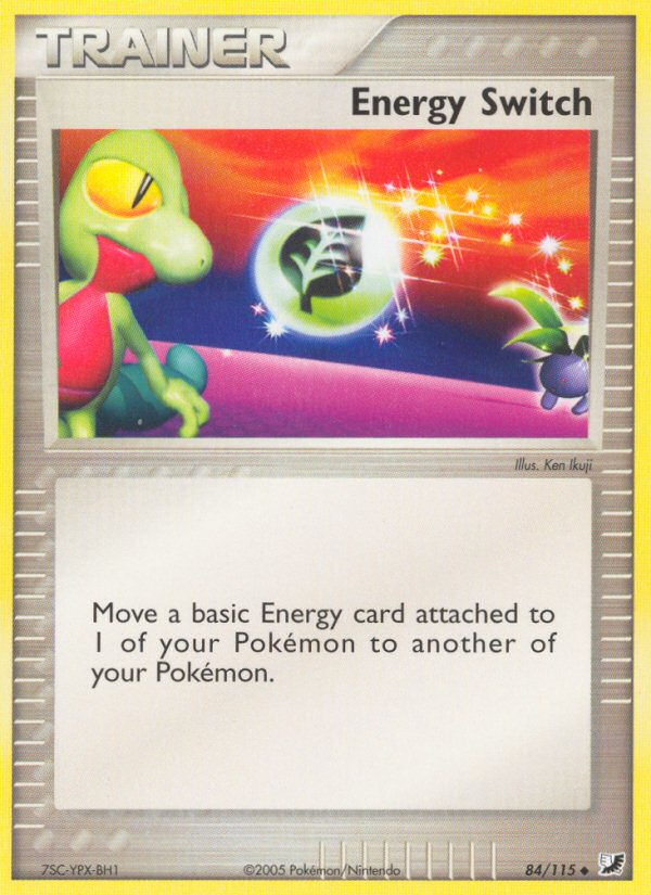 Energy Switch (84/115) [EX: Unseen Forces] | Galaxy Games LLC