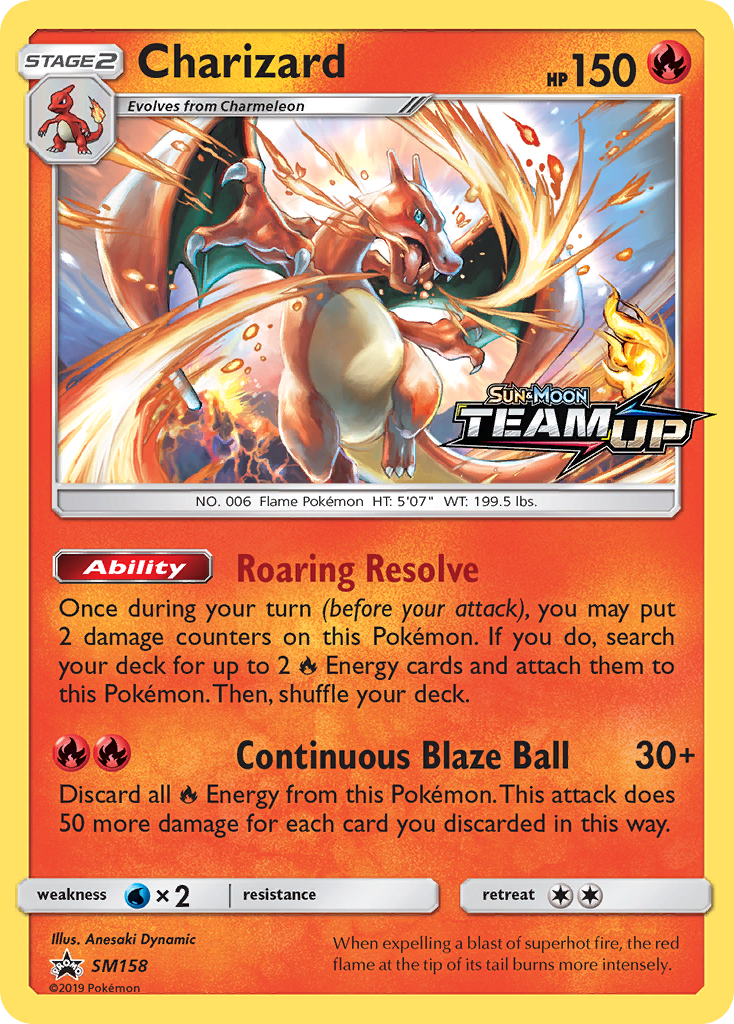 Charizard (SM158) [Sun & Moon: Black Star Promos] | Galaxy Games LLC