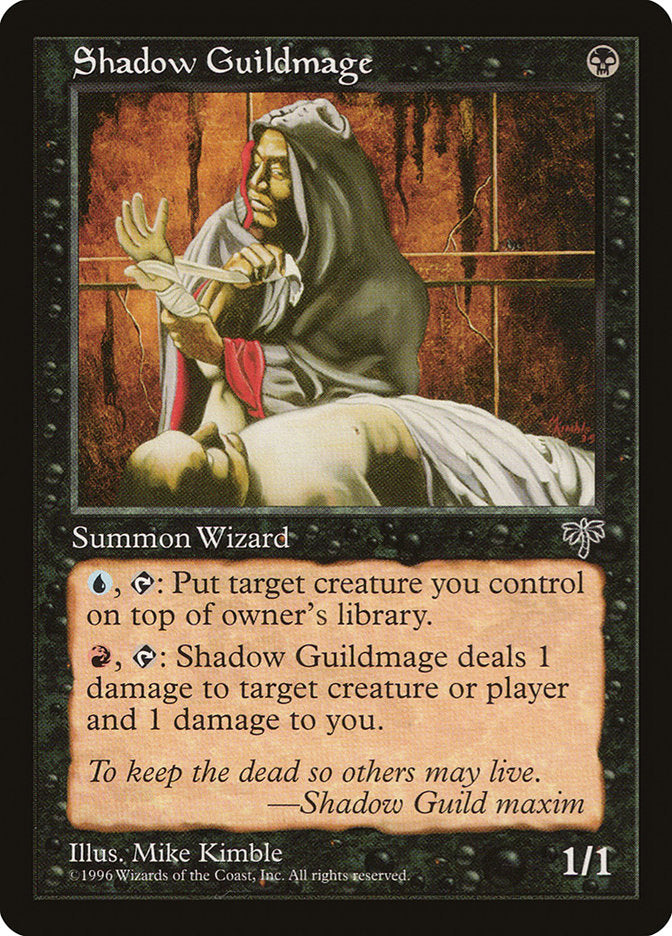 Shadow Guildmage [Mirage] | Galaxy Games LLC