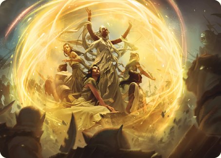 Heroic Intervention Art Card [The Lord of the Rings: Tales of Middle-earth Art Series] | Galaxy Games LLC