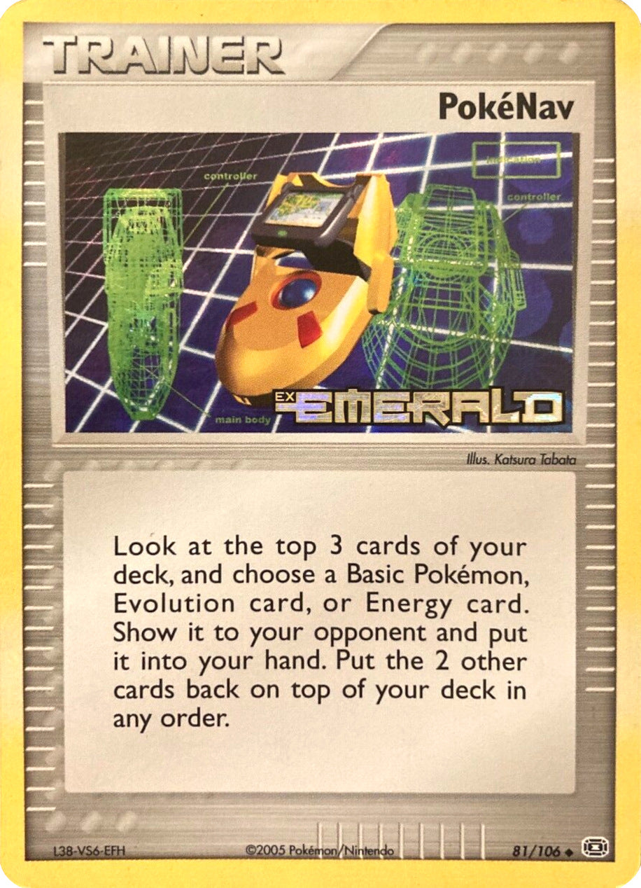 PokeNav (81/106) (Stamped) [EX: Emerald] | Galaxy Games LLC