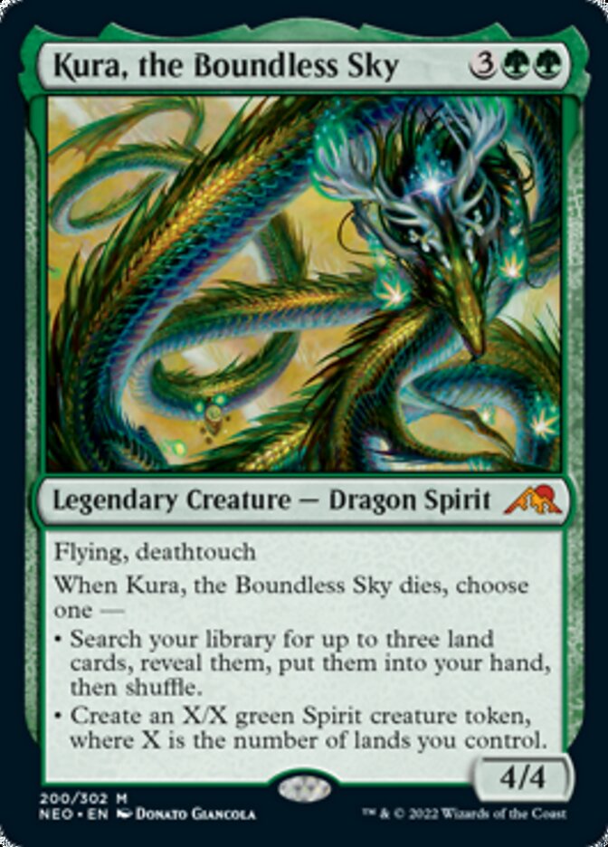 Kura, the Boundless Sky [Kamigawa: Neon Dynasty] | Galaxy Games LLC