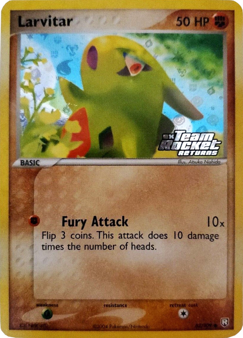 Larvitar (62/109) (Stamped) [EX: Team Rocket Returns] | Galaxy Games LLC