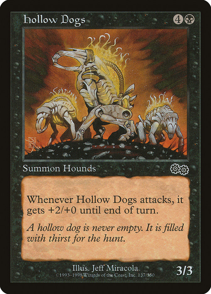 Hollow Dogs [Urza's Saga] | Galaxy Games LLC