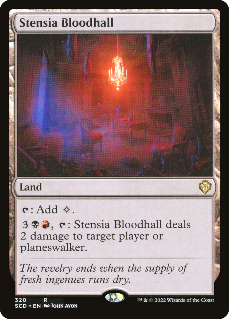 Stensia Bloodhall [Starter Commander Decks] | Galaxy Games LLC