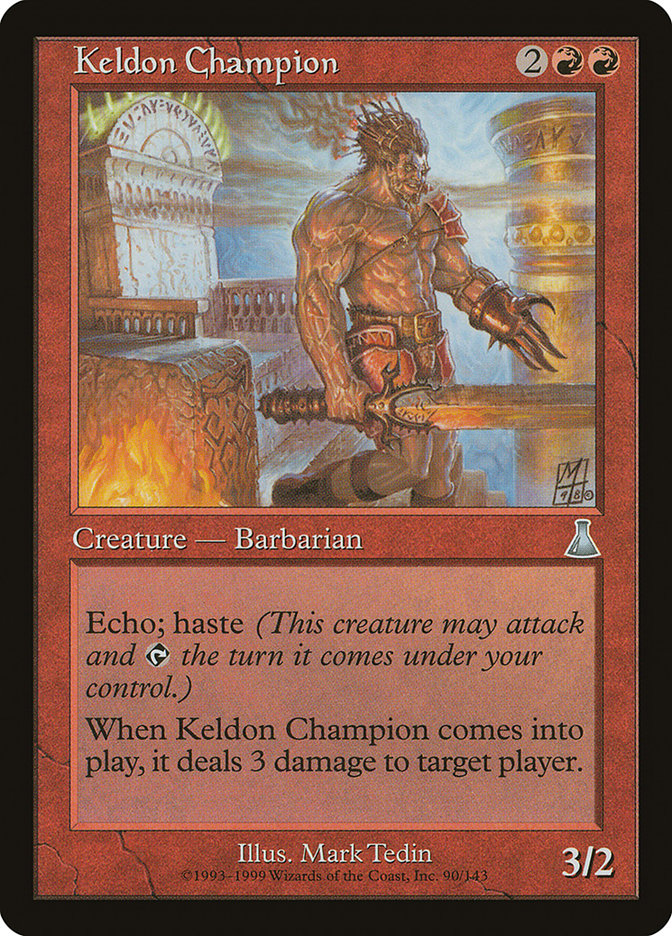 Keldon Champion [Urza's Destiny] | Galaxy Games LLC