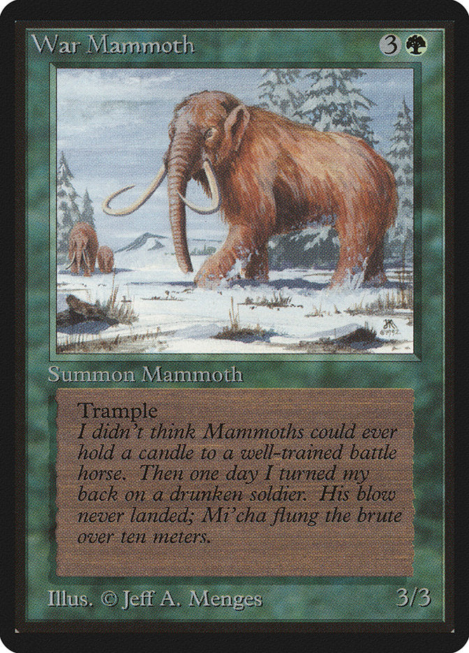 War Mammoth [Beta Edition] | Galaxy Games LLC