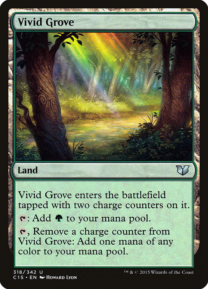 Vivid Grove [Commander 2015] | Galaxy Games LLC
