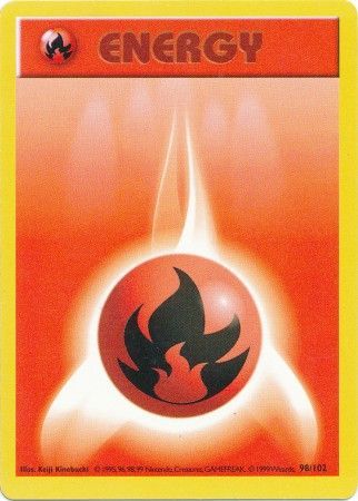 Fire Energy (98/102) [Base Set Shadowless Unlimited] | Galaxy Games LLC