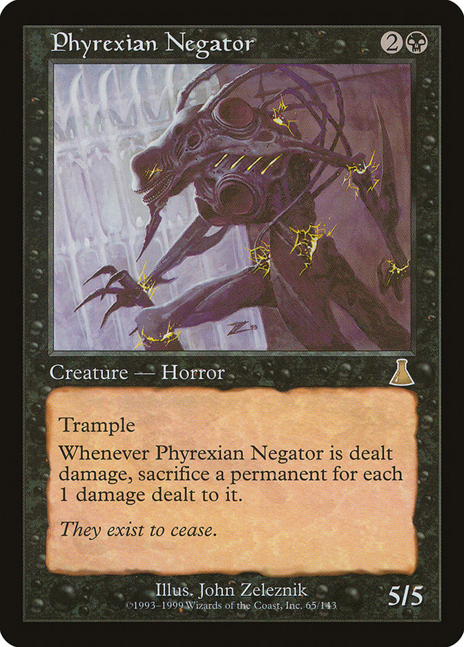 Phyrexian Negator [Urza's Destiny] | Galaxy Games LLC