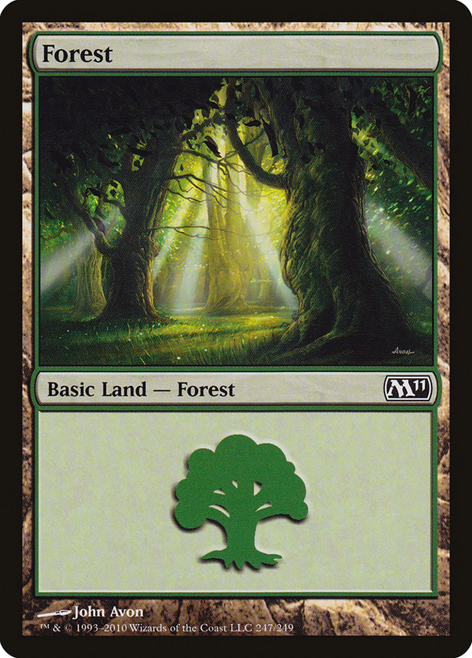 Forest (247) [Magic 2011] | Galaxy Games LLC