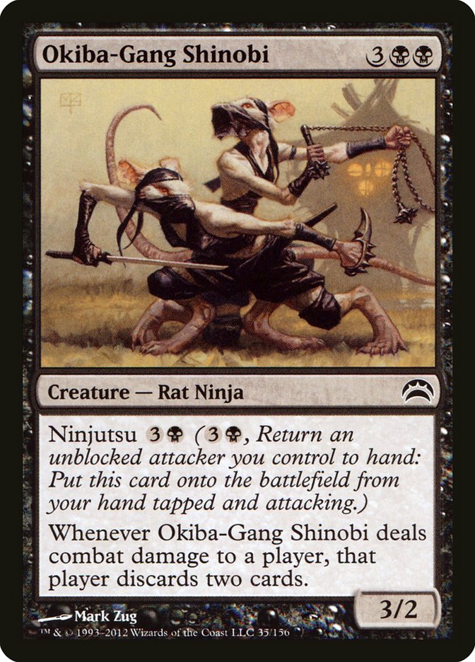 Okiba-Gang Shinobi [Planechase 2012] | Galaxy Games LLC