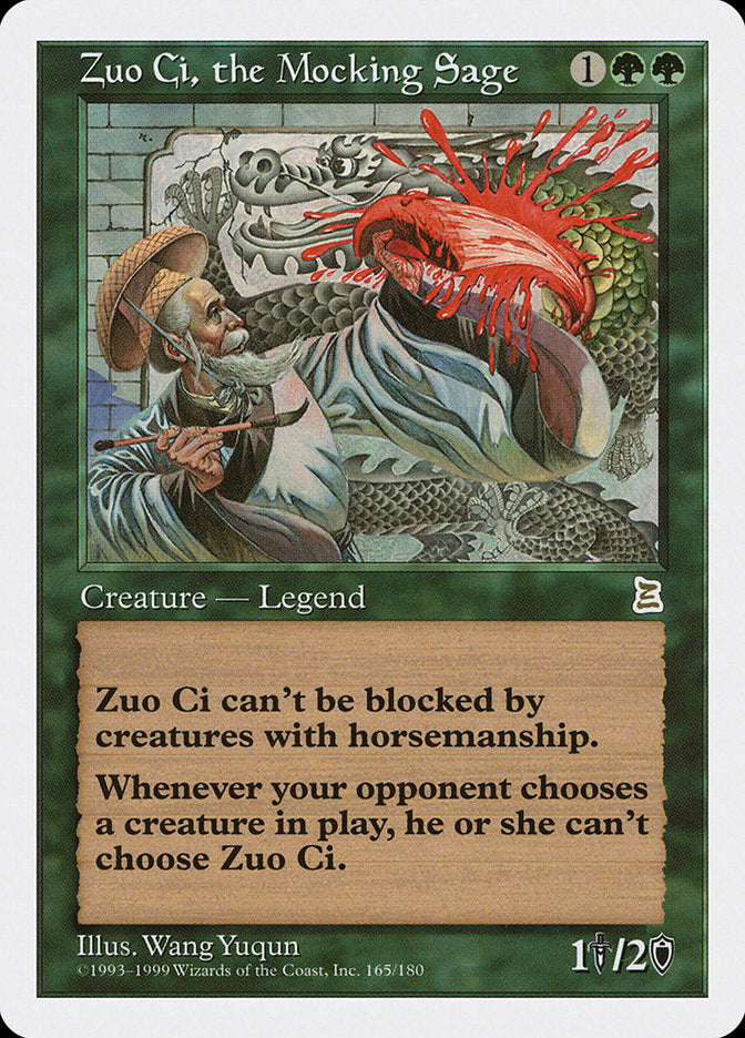 Zuo Ci, the Mocking Sage [Portal Three Kingdoms] | Galaxy Games LLC