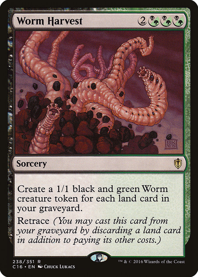 Worm Harvest [Commander 2016] | Galaxy Games LLC