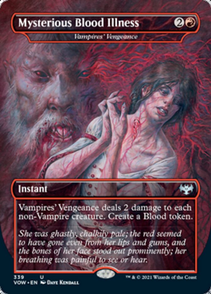 Vampires' Vengeance - Mysterious Blood Illness [Innistrad: Crimson Vow] | Galaxy Games LLC