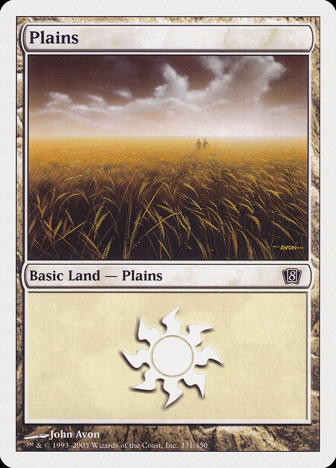 Plains (331) [Eighth Edition] | Galaxy Games LLC