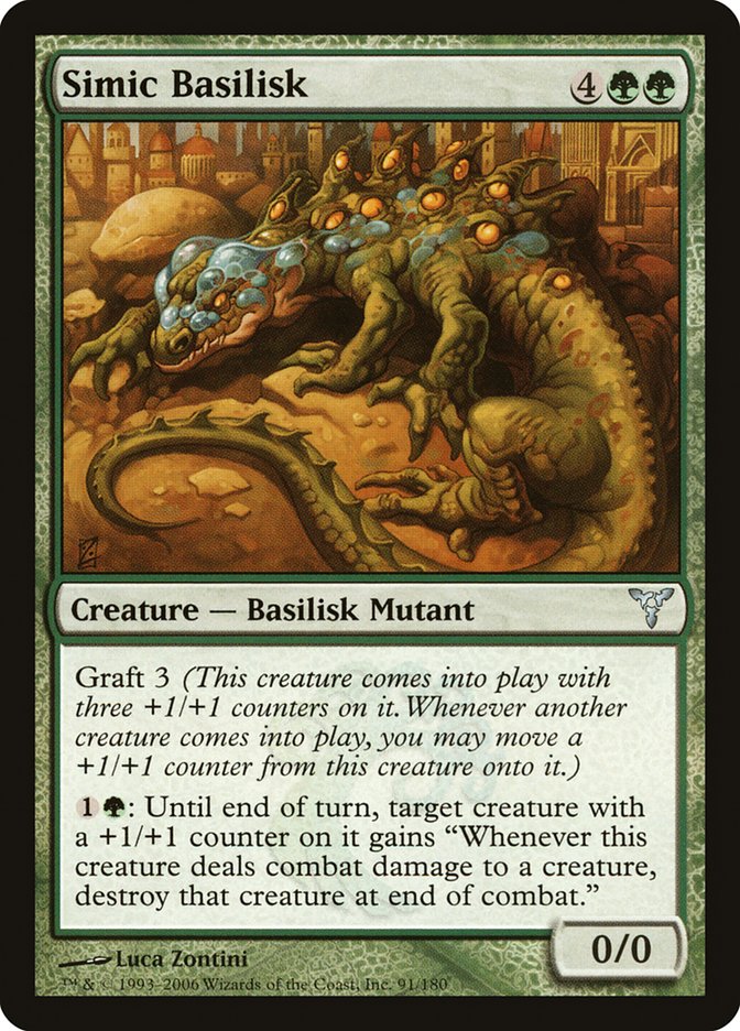 Simic Basilisk [Dissension] | Galaxy Games LLC