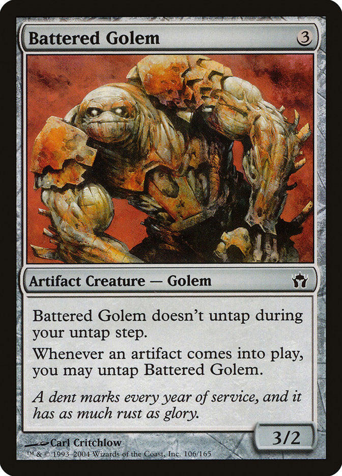 Battered Golem [Fifth Dawn] | Galaxy Games LLC