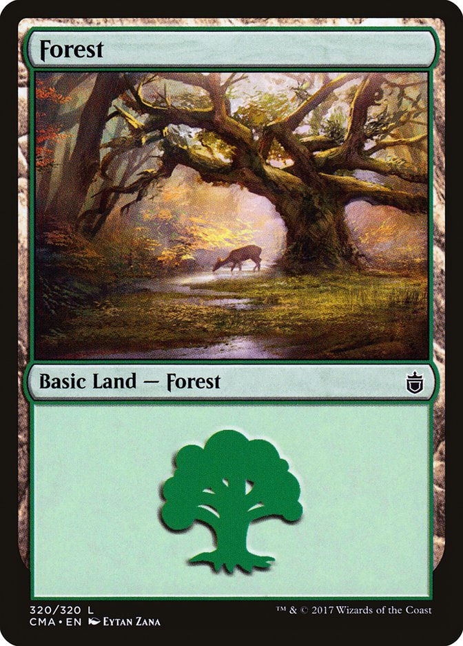 Forest (320) [Commander Anthology] | Galaxy Games LLC