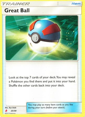 Great Ball (25/30) [Sun & Moon: Trainer Kit - Lycanroc] | Galaxy Games LLC