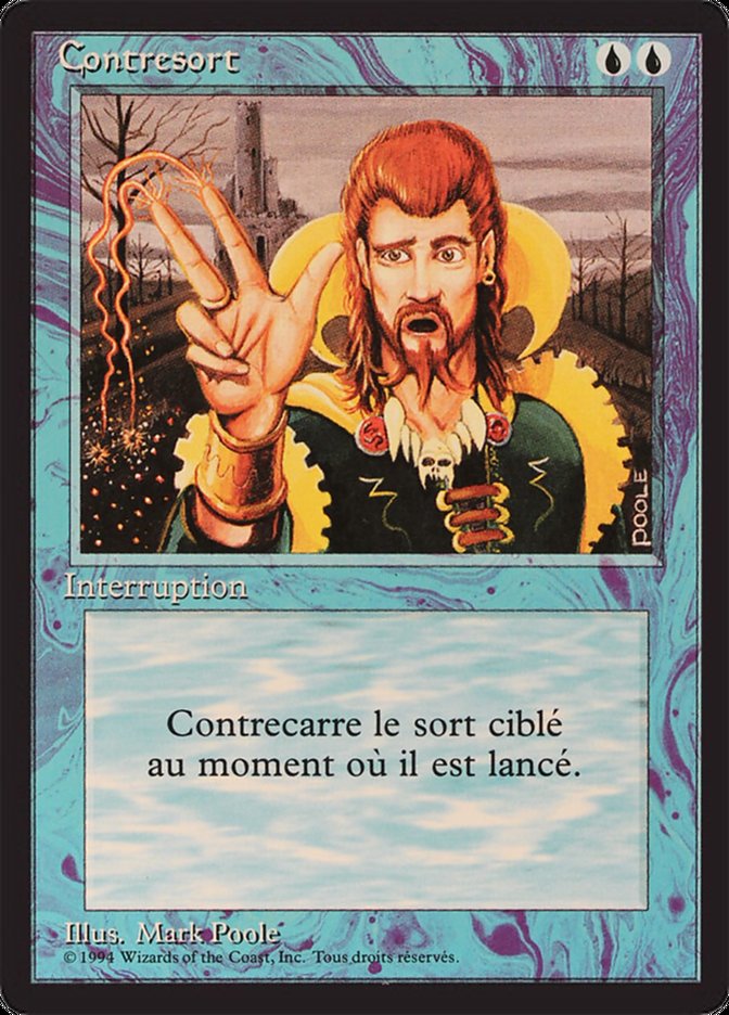 Counterspell [Foreign Black Border] | Galaxy Games LLC