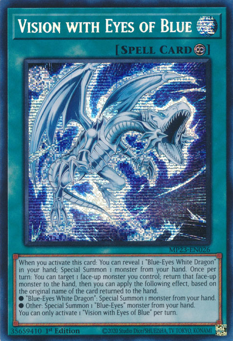 Vision with Eyes of Blue [MP23-EN026] Prismatic Secret Rare | Galaxy Games LLC