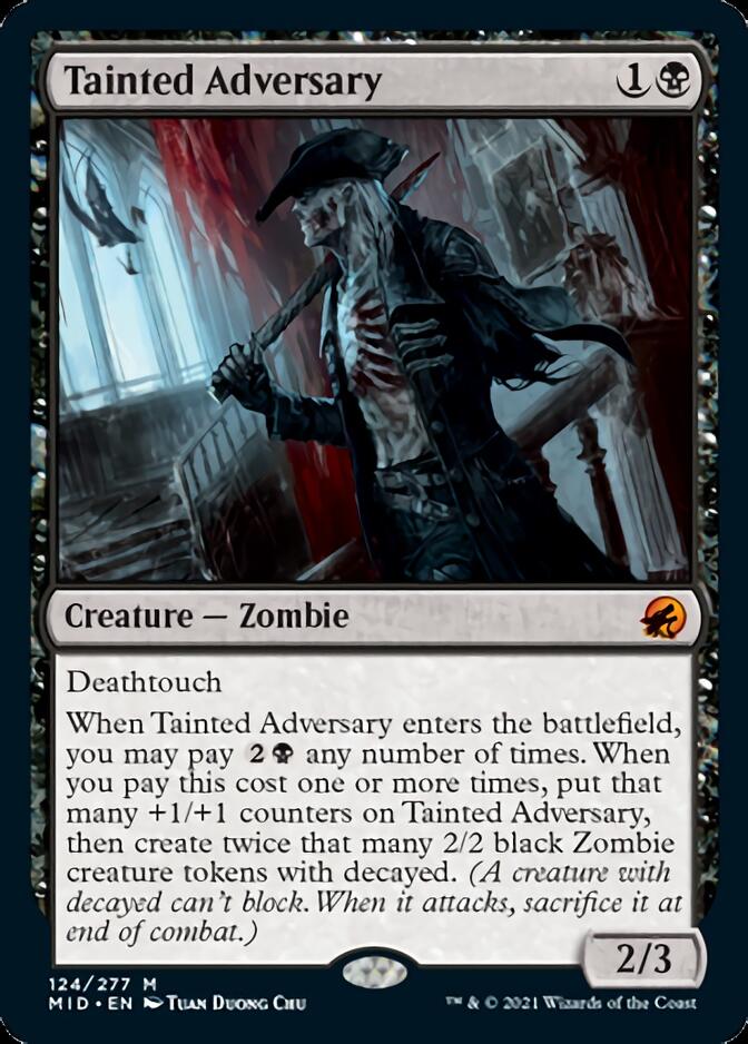 Tainted Adversary [Innistrad: Midnight Hunt] | Galaxy Games LLC