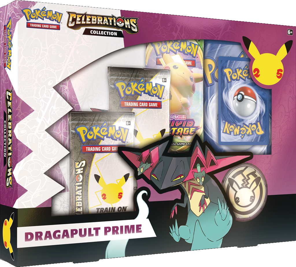 Celebrations: 25th Anniversary - Collection (Dragapult Prime) | Galaxy Games LLC